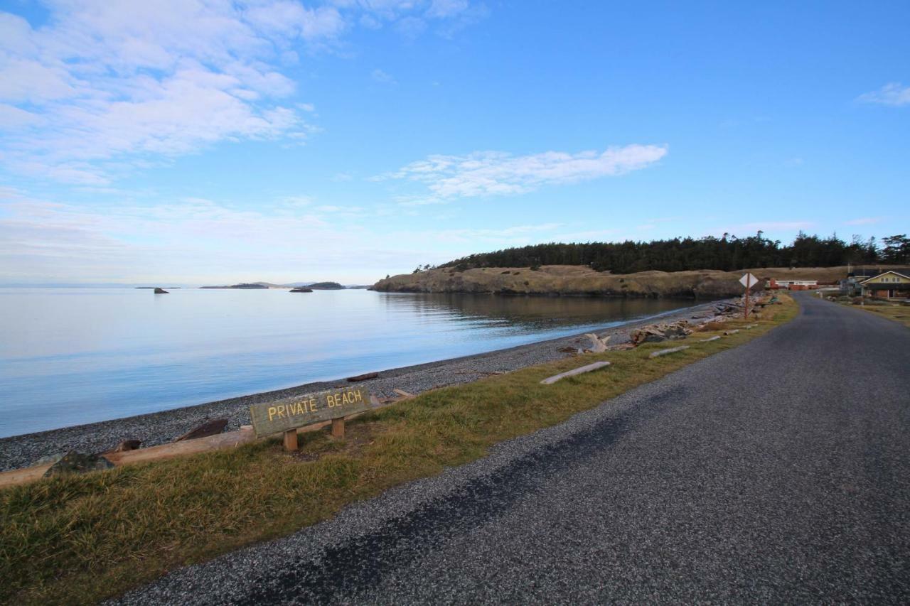 Lopez Island Agate Beach Waterfront Home Islandale Exterior foto